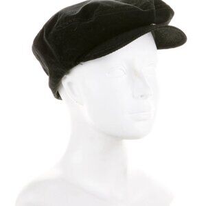 PRADA PAPERBOY CAP - BLACK